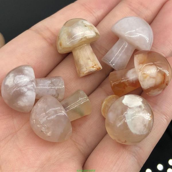 decorative objects & figurines quartz sakura agate mushroom crystal hand-polished reiki healing
decorative objects & figurines quartz sakura agate mushroom crystal hand-polished reiki healing