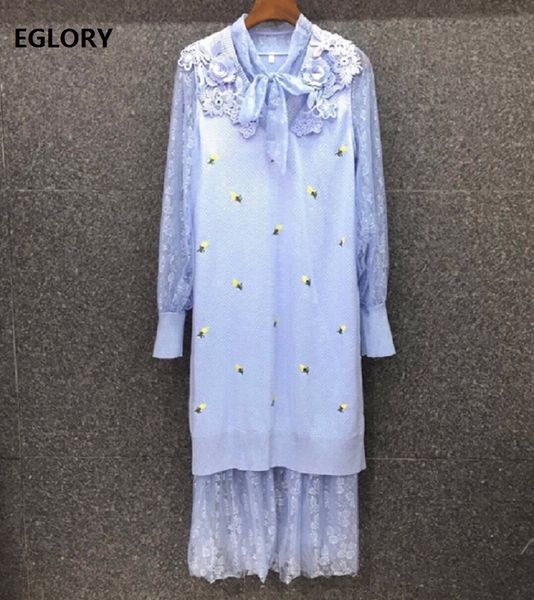 dresses one piece autumn winter runway style women bow collar knitting lace patchwork long sleeve blue apricot sweater, Black;gray
dresses one piece autumn winter runway style women bow collar knitting lace patchwork long sleeve blue apricot sweater, Black;gray