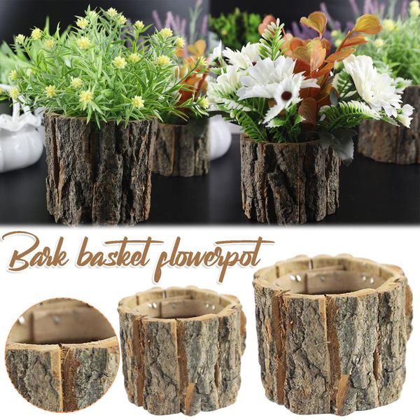 garden decoration outdoor plant pot flower pots round bark basket wind wooden tube simulation flowerpot 2021 planters &
garden decoration outdoor plant pot flower pots round bark basket wind wooden tube simulation flowerpot 2021 planters &