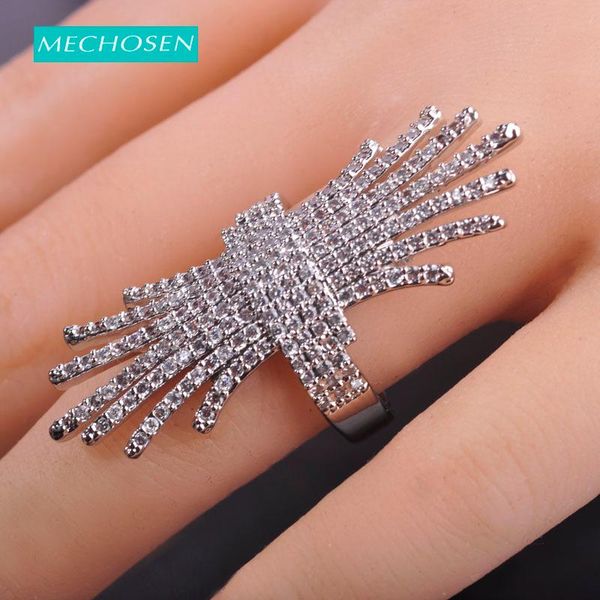 wedding rings mechosen brand zirconia punk rhodium plated copper irregular anel masculino prong setting crystal anillos jewelry, Slivery;golden
wedding rings mechosen brand zirconia punk rhodium plated copper irregular anel masculino prong setting crystal anillos jewelry, Slivery;golden
