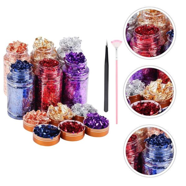 nail glitter 1set foil sticker art stickers tips wraps decors, Silver;gold
nail glitter 1set foil sticker art stickers tips wraps decors, Silver;gold