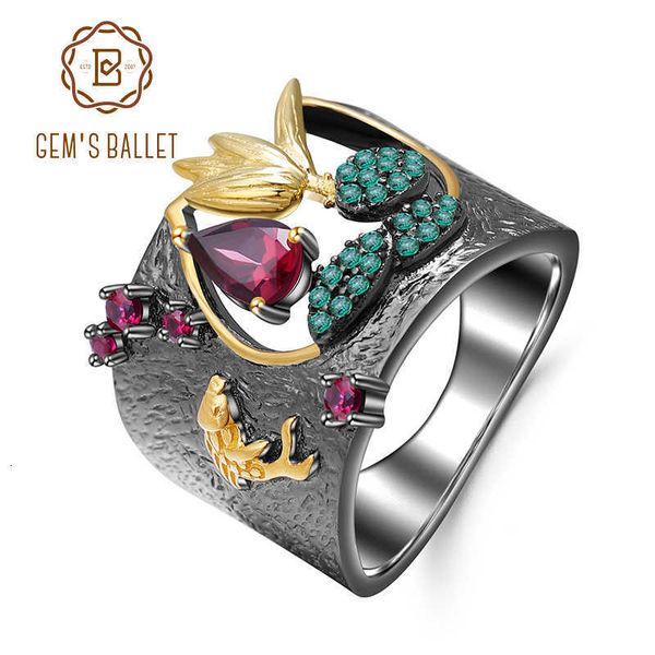 gem's ballet 925 sterling silver gemstones finger ring 0.52ct natural rhodolite garnet handmade bird rings for women cj191205, Slivery;golden
gem's ballet 925 sterling silver gemstones finger ring 0.52ct natural rhodolite garnet handmade bird rings for women cj191205, Slivery;golden