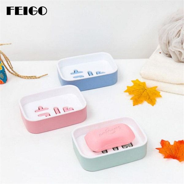 1pc double layer bathroom soap dish case holder box plastic container accessories wash drain f85 dishes
1pc double layer bathroom soap dish case holder box plastic container accessories wash drain f85 dishes