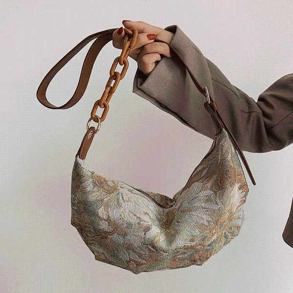 evening bags casual women shoulder oil painting pattern hobos bag female designer handbags fashion chains cross body for girls sac
evening bags casual women shoulder oil painting pattern hobos bag female designer handbags fashion chains cross body for girls sac