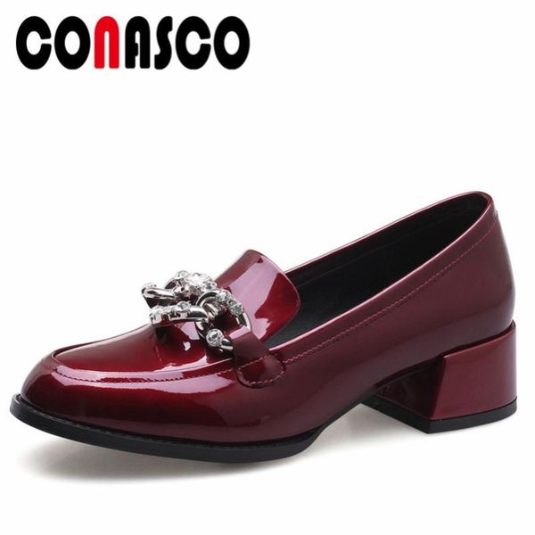 dress shoes conasco brand women basic pumps high heeled chains rhinestone wedding party retro office fashion, Black
dress shoes conasco brand women basic pumps high heeled chains rhinestone wedding party retro office fashion, Black
