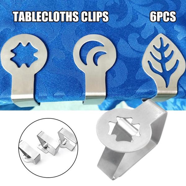 table cloth 6pcs tablecloth clips stainless steel clamp thickened cover stock home textile & garden
table cloth 6pcs tablecloth clips stainless steel clamp thickened cover stock home textile & garden