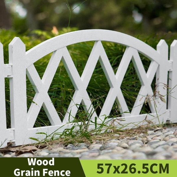 fencing, trellis & gates garden pp white artificial fence courtyard indoor retro rhombus wood grain outdoor backyard decoration (4 piece/set
fencing, trellis & gates garden pp white artificial fence courtyard indoor retro rhombus wood grain outdoor backyard decoration (4 piece/set