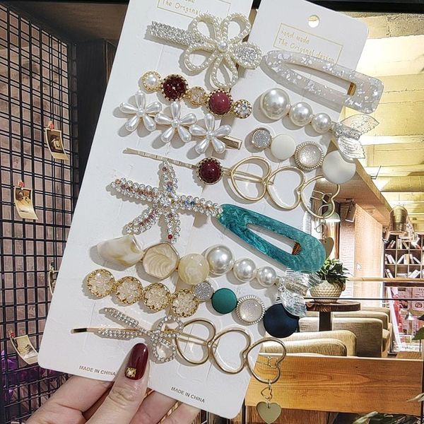 crystal pearl hair clip for women korean hairpins girl geometric barrettes fashion hairgrip headwear accessories
crystal pearl hair clip for women korean hairpins girl geometric barrettes fashion hairgrip headwear accessories