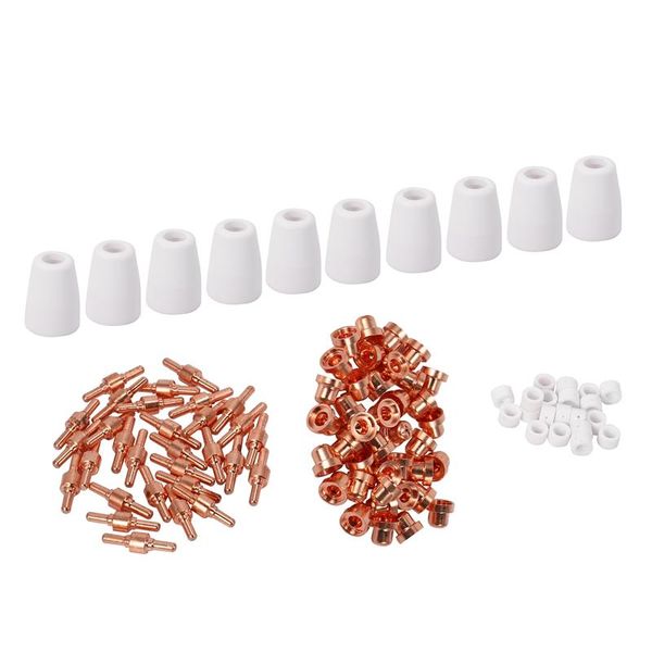 professional spray guns 100pcs pt-31 lg-40 air plasma cutter cutting nozzles electrode tip torch consumable kits 40a fit for lgk-40 cut-40 b
professional spray guns 100pcs pt-31 lg-40 air plasma cutter cutting nozzles electrode tip torch consumable kits 40a fit for lgk-40 cut-40 b