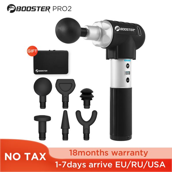 booster pro2 deep tissue muscle massage gun cordless therapy vibration body massager 5 heads with low noise for fitness shaping 210324
booster pro2 deep tissue muscle massage gun cordless therapy vibration body massager 5 heads with low noise for fitness shaping 210324