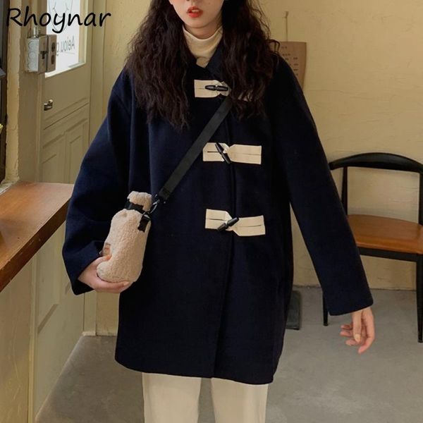 women's wool & blends women all match a-line patchwork turn down collar young fashion minimalist lovely winter cozy casual femme ins, Black
women's wool & blends women all match a-line patchwork turn down collar young fashion minimalist lovely winter cozy casual femme ins, Black