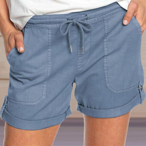 women's shorts 2021 summer high waist fashion casual loose solid color ladies comfortable breathable wide leg, White;black
women's shorts 2021 summer high waist fashion casual loose solid color ladies comfortable breathable wide leg, White;black