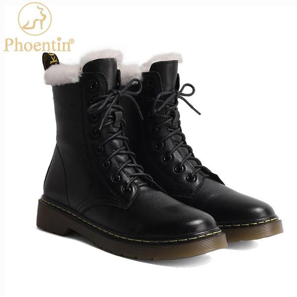 boots phoentin 2021 genuine leather winter for women short black wool sole warm snow lace up plus size 43 ft1191
boots phoentin 2021 genuine leather winter for women short black wool sole warm snow lace up plus size 43 ft1191
