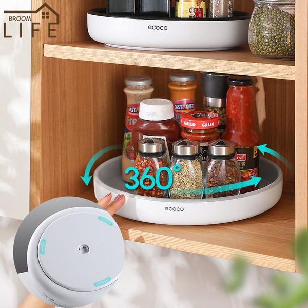 kitchen storage & organization ecoco rotating spice rack shelves pantry organizer small items holder plastic containers for cabinets
kitchen storage & organization ecoco rotating spice rack shelves pantry organizer small items holder plastic containers for cabinets
