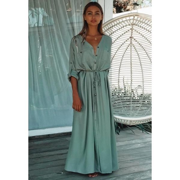 women's swimwear summer long beach dress saida de praia cover up kaftan sarong vestido swim wear ropa playa tunic, White;black
women's swimwear summer long beach dress saida de praia cover up kaftan sarong vestido swim wear ropa playa tunic, White;black