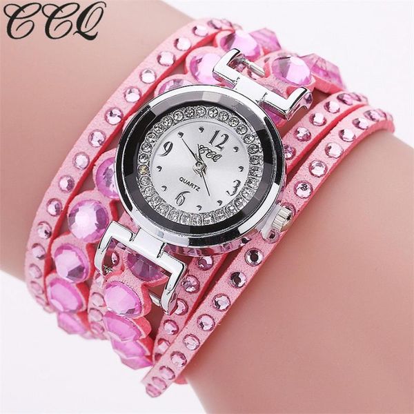 wristwatches luxury bracelet for women korean womens wrist watch pink rivets wound pu strap diamond digital small dial ladies quartz watches, Slivery;brown
wristwatches luxury bracelet for women korean womens wrist watch pink rivets wound pu strap diamond digital small dial ladies quartz watches, Slivery;brown