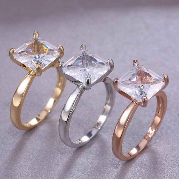 wedding rings caoshi clear square zirconia classic design proposal ring for women prong setting 3 colors available jewelry wholesale, Slivery;golden
wedding rings caoshi clear square zirconia classic design proposal ring for women prong setting 3 colors available jewelry wholesale, Slivery;golden