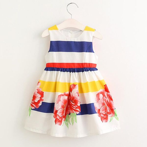 girl's dresses 2021 girl striped frenulum with sleeveless vest dress children's clothing wholesale 3-7 years, Red;yellow
girl's dresses 2021 girl striped frenulum with sleeveless vest dress children's clothing wholesale 3-7 years, Red;yellow