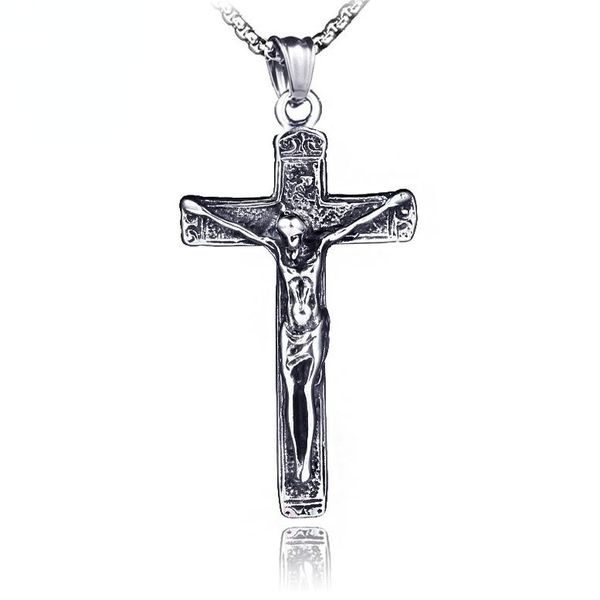 pendant necklaces wholesale vintage gothic punk religious christian faith cross chain collar chunky for women men jewelry, Silver
pendant necklaces wholesale vintage gothic punk religious christian faith cross chain collar chunky for women men jewelry, Silver