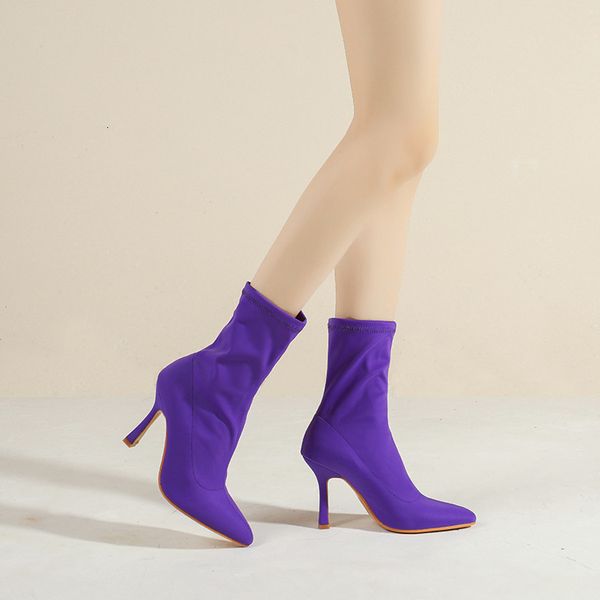 dress shoes female suede stiletto boots, pointy boots in high heels, plus size, for autumn and winter 8gqk, Black
dress shoes female suede stiletto boots, pointy boots in high heels, plus size, for autumn and winter 8gqk, Black