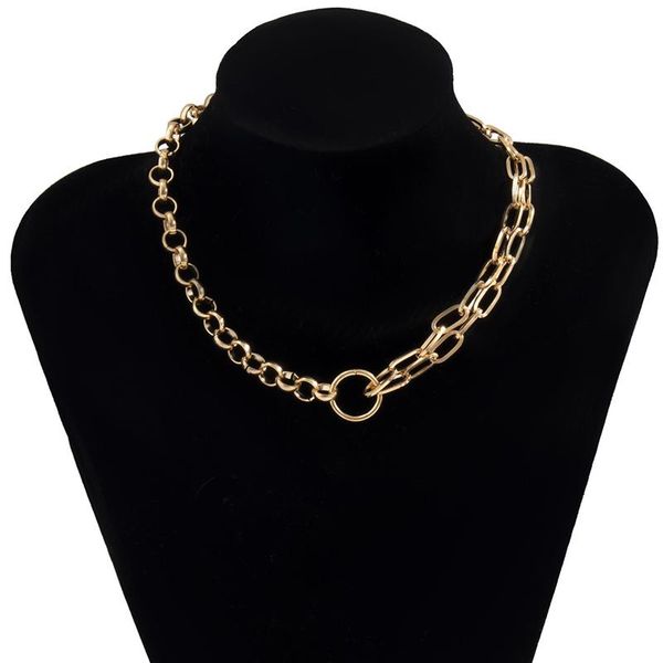 chains metal irregular necklace with geometric style simple unqiue design long lasting durable gift for women girl d88, Silver
chains metal irregular necklace with geometric style simple unqiue design long lasting durable gift for women girl d88, Silver
