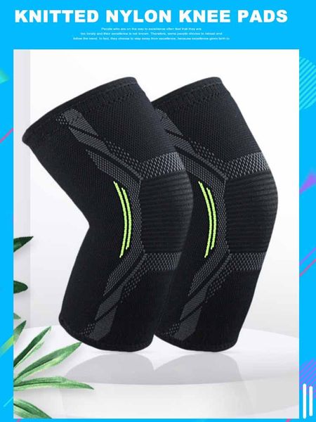 1pc elastic knee pads nylon sports fitness kneepad protective gear patella brace support running basketball volleyball elbow, Black;gray
1pc elastic knee pads nylon sports fitness kneepad protective gear patella brace support running basketball volleyball elbow, Black;gray