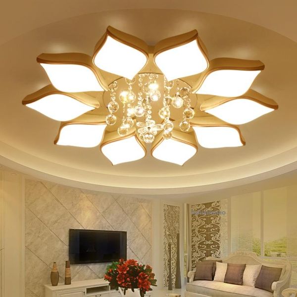 ceiling lights crystal modern led flower - shaped lamp living room bedroom interior ac85-265v
ceiling lights crystal modern led flower - shaped lamp living room bedroom interior ac85-265v