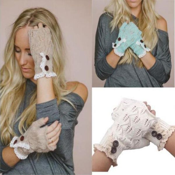 five fingers gloves yfashion fashion lace brim leaves pattern fall winter woolen yarn buttons warm knitting half finger for women, Blue;gray
five fingers gloves yfashion fashion lace brim leaves pattern fall winter woolen yarn buttons warm knitting half finger for women, Blue;gray