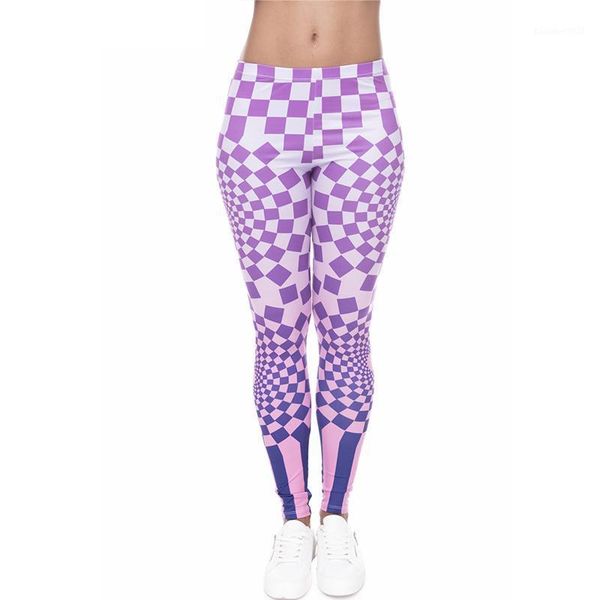 women's leggings hypnotic grids white print women fitness breathable perspiration quick drying leggins high elasticity trouser pants, Black
women's leggings hypnotic grids white print women fitness breathable perspiration quick drying leggins high elasticity trouser pants, Black