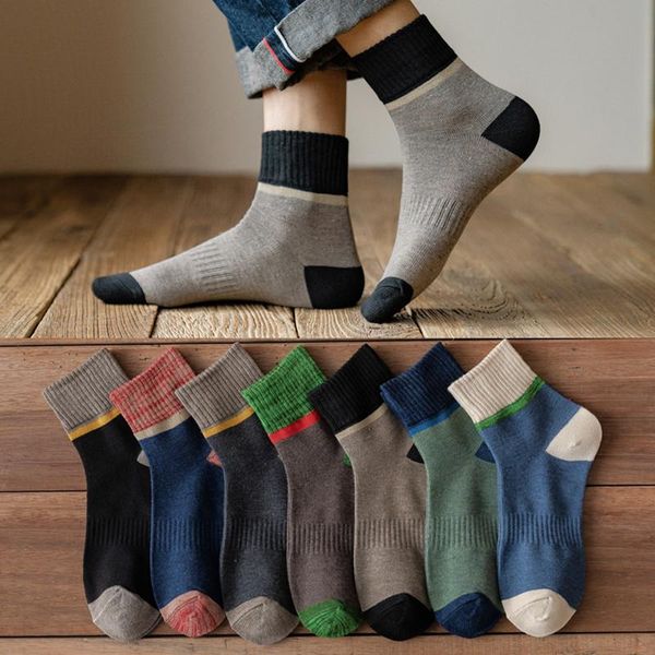 men's socks japanese harajuku four seasons middle tube breathable casual business cotton, Black
men's socks japanese harajuku four seasons middle tube breathable casual business cotton, Black