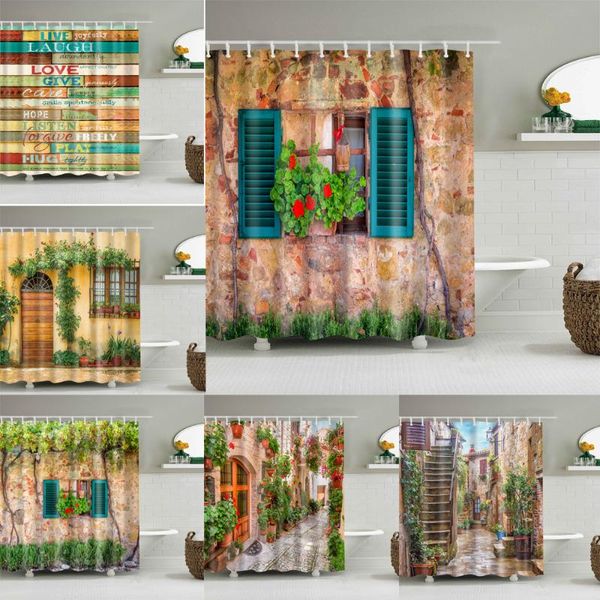 nordic italy street alley shower curtains garden flowers scenery decoration for bathroom fabric bath curtain
nordic italy street alley shower curtains garden flowers scenery decoration for bathroom fabric bath curtain