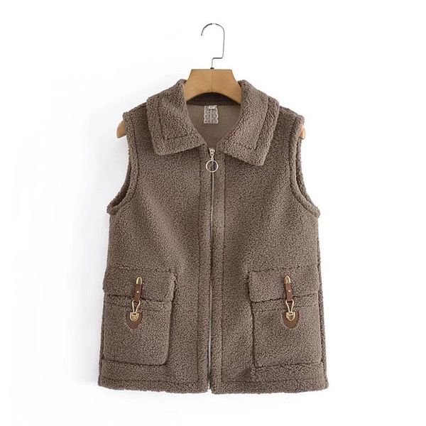 women's vests women 2022 fashion man-made teddy vest coats retro sleeveless lapel -neck pocket ladies streetwear, Black;white
women's vests women 2022 fashion man-made teddy vest coats retro sleeveless lapel -neck pocket ladies streetwear, Black;white