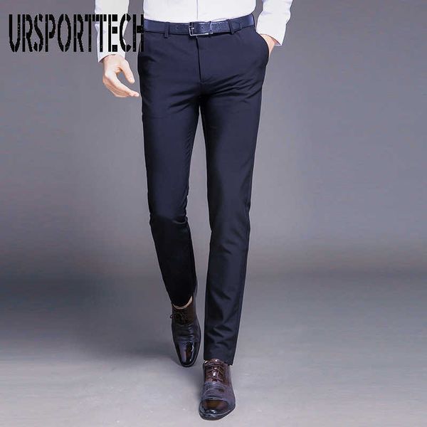 men's suit pants spring summer male dress pants business office elastic wrinkle resistant big size classic trousers for men 210528, White;black
men's suit pants spring summer male dress pants business office elastic wrinkle resistant big size classic trousers for men 210528, White;black