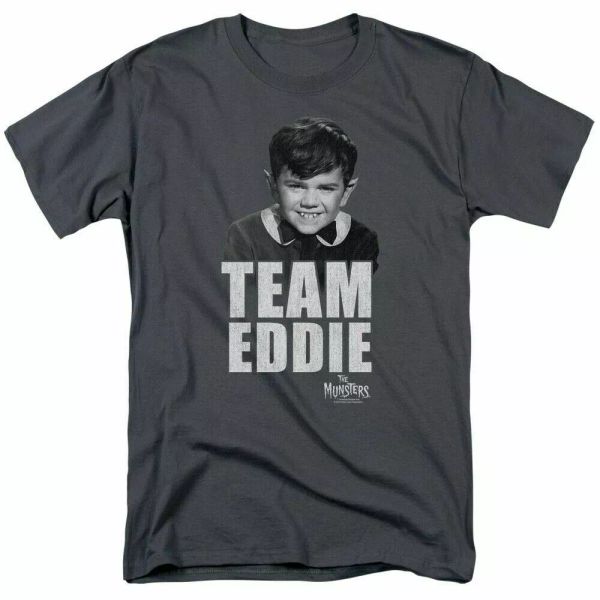 the munsters team edward t shirt mens licensed classic tv show eddie charcoal, White;black
the munsters team edward t shirt mens licensed classic tv show eddie charcoal, White;black