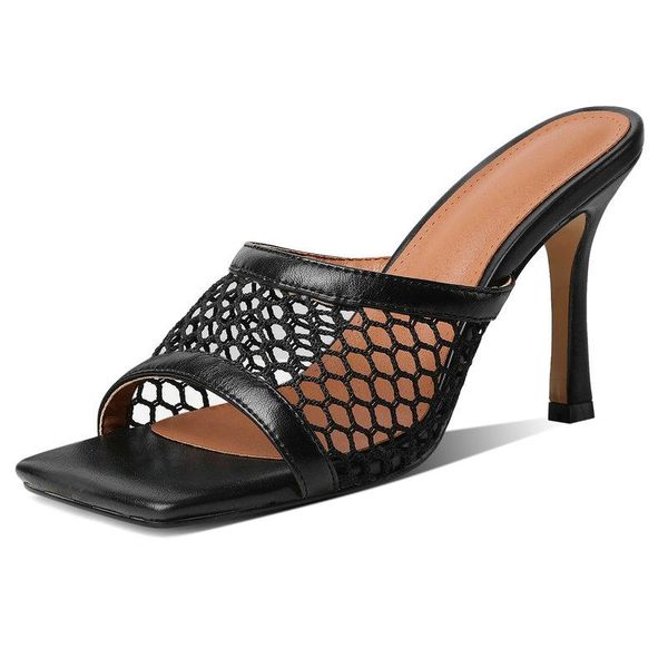 slippers mesh high heels woman fashion retro open toe summer shoes female black apricot white women pumps size 41 42 43
slippers mesh high heels woman fashion retro open toe summer shoes female black apricot white women pumps size 41 42 43