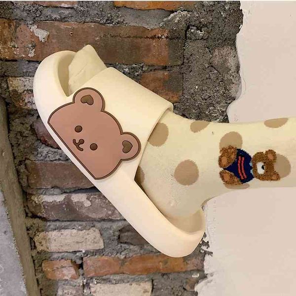 slippers womans leisure fashion cartoon bear design for ladies daily wearing beach garden light eva thicken sole flat slides qaxk, Black
slippers womans leisure fashion cartoon bear design for ladies daily wearing beach garden light eva thicken sole flat slides qaxk, Black
