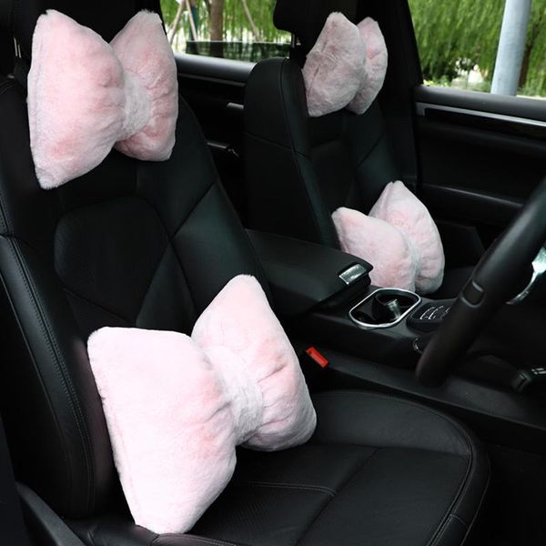 seat cushions bowknot car neck headrest pillow portable plush head rest lumbar support cushion for travelling home universal pillows
seat cushions bowknot car neck headrest pillow portable plush head rest lumbar support cushion for travelling home universal pillows