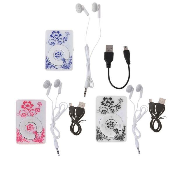 & mp4 players mini clip floral pattern music mp3 player 32gb tf card with usb cable + earphone
& mp4 players mini clip floral pattern music mp3 player 32gb tf card with usb cable + earphone