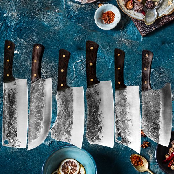 traditiona forged kitchen knife set handmade hammer stainess stee chefs chopper cooking knives meat sicer butcher knife
traditiona forged kitchen knife set handmade hammer stainess stee chefs chopper cooking knives meat sicer butcher knife