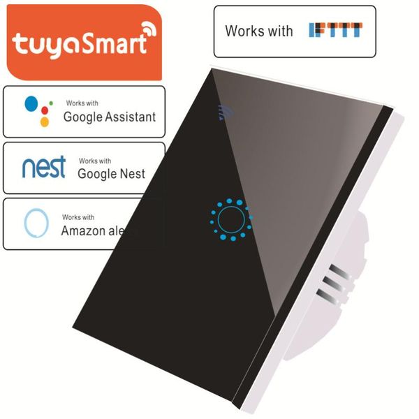 tuya glass panel touch screen wifi light switch turn on off working with alex ,google assitant alarm systems
tuya glass panel touch screen wifi light switch turn on off working with alex ,google assitant alarm systems