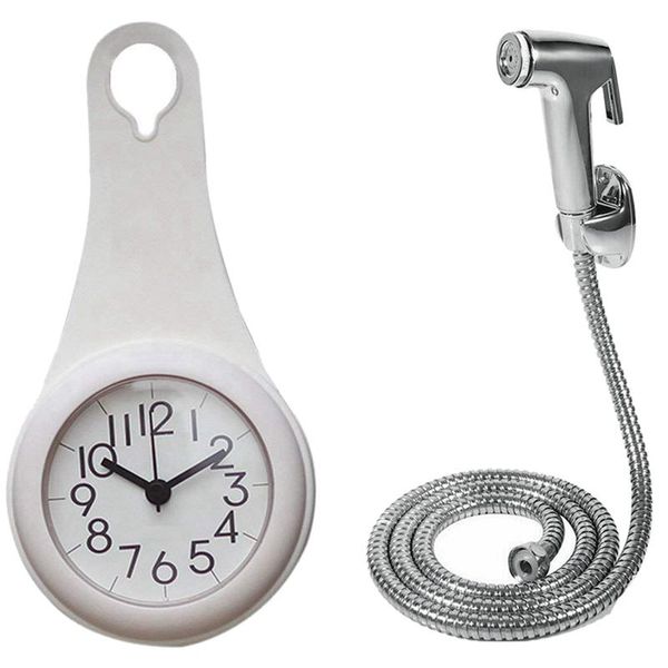 wall clocks 1 pcs bathroom waterproof anti-fog suction cup clock white & set toilet hand held handheld sprayer
wall clocks 1 pcs bathroom waterproof anti-fog suction cup clock white & set toilet hand held handheld sprayer