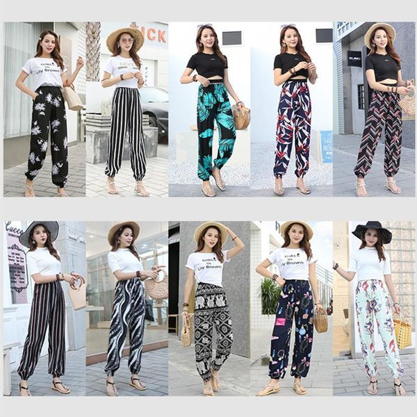 summer loose harem boho womens capris printed pockets wide leg sweat ethnic casual be, Black;white
summer loose harem boho womens capris printed pockets wide leg sweat ethnic casual be, Black;white