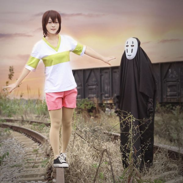 anime costumes cosplay spirited away chihiro ogino costume japan anime casual costumes t shirt+shorts sets cosplay clothes in stock, Black
anime costumes cosplay spirited away chihiro ogino costume japan anime casual costumes t shirt+shorts sets cosplay clothes in stock, Black