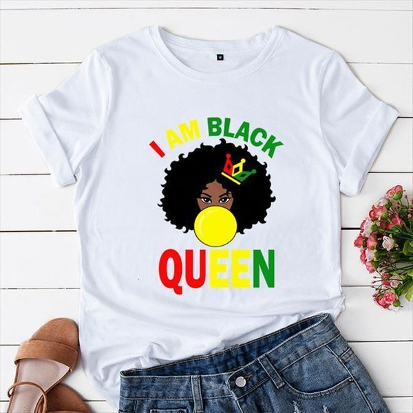 zogankin summer black girl africa women t shirt map hair crown i am queen female fashion casual tees, White
zogankin summer black girl africa women t shirt map hair crown i am queen female fashion casual tees, White