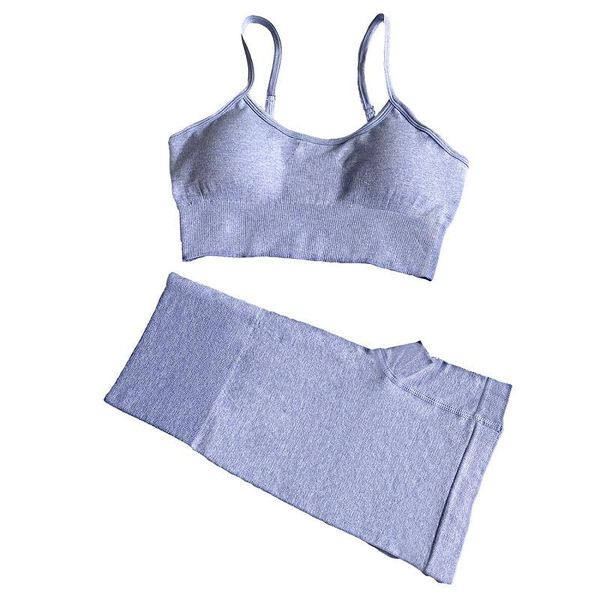 women seamless fitness yoga set shockproof gathered running padded push up sports bra high waist shorts 2pcs outfit
women seamless fitness yoga set shockproof gathered running padded push up sports bra high waist shorts 2pcs outfit