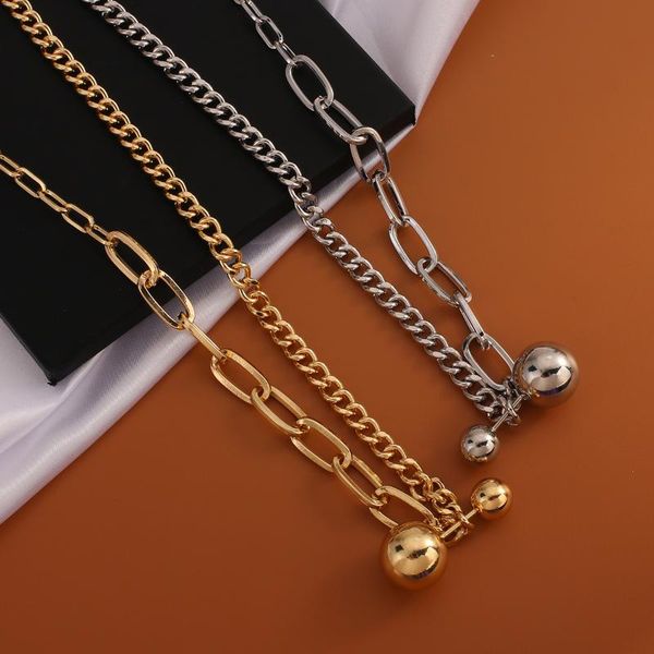 chains aensoa gothic dumbbells ball pendant choker necklace for women wedding punk gold silver color long chain jewelry gift
chains aensoa gothic dumbbells ball pendant choker necklace for women wedding punk gold silver color long chain jewelry gift