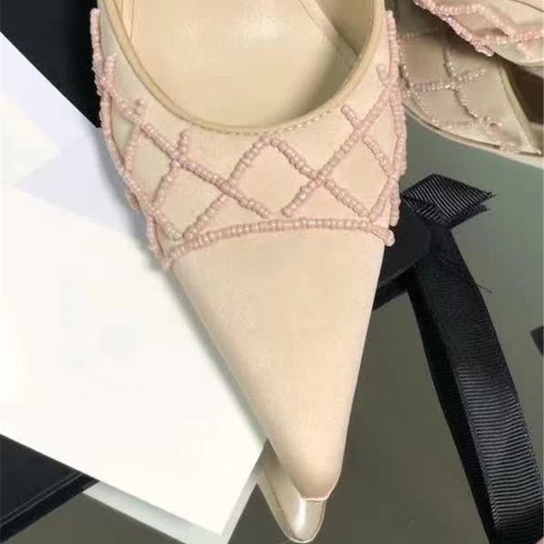 Women Genuine Leather Shoes High Heels Sexy Pumps Party Wedding String Pearl Zapatos De Mujer De Fiesta Luxury, As picture
Women Genuine Leather Shoes High Heels Sexy Pumps Party Wedding String Pearl Zapatos De Mujer De Fiesta Luxury, As picture