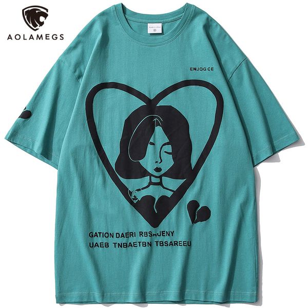 men's polos aolamegs t-shirt man in heart form girl picture letter printing t casual retro couple harajuku summer streetwear, White;black
men's polos aolamegs t-shirt man in heart form girl picture letter printing t casual retro couple harajuku summer streetwear, White;black