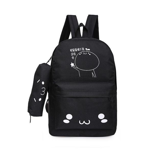 backpack women korean luxury cute bookbag student school bags for teenage girls black bagpack two piece canvas softback
backpack women korean luxury cute bookbag student school bags for teenage girls black bagpack two piece canvas softback
