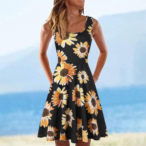 casual dresses 4# floral printed tank dress sleeveless o-neck loose summer holiday a line sundress elegant for women 2021, Black;gray
casual dresses 4# floral printed tank dress sleeveless o-neck loose summer holiday a line sundress elegant for women 2021, Black;gray
